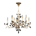 Fine Art Handcrafted Lighting Crystal Laurel 10 Light 43" Wide Crystal Chandelier