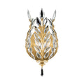 Fine Art Handcrafted Lighting Crystal Laurel 17" Tall Wall Sconce