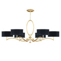 Fine Art Handcrafted Lighting Allegretto 6 Light 51" Wide Chandelier