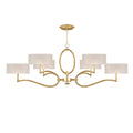 Fine Art Handcrafted Lighting Allegretto 6 Light 63" Wide Chandelier