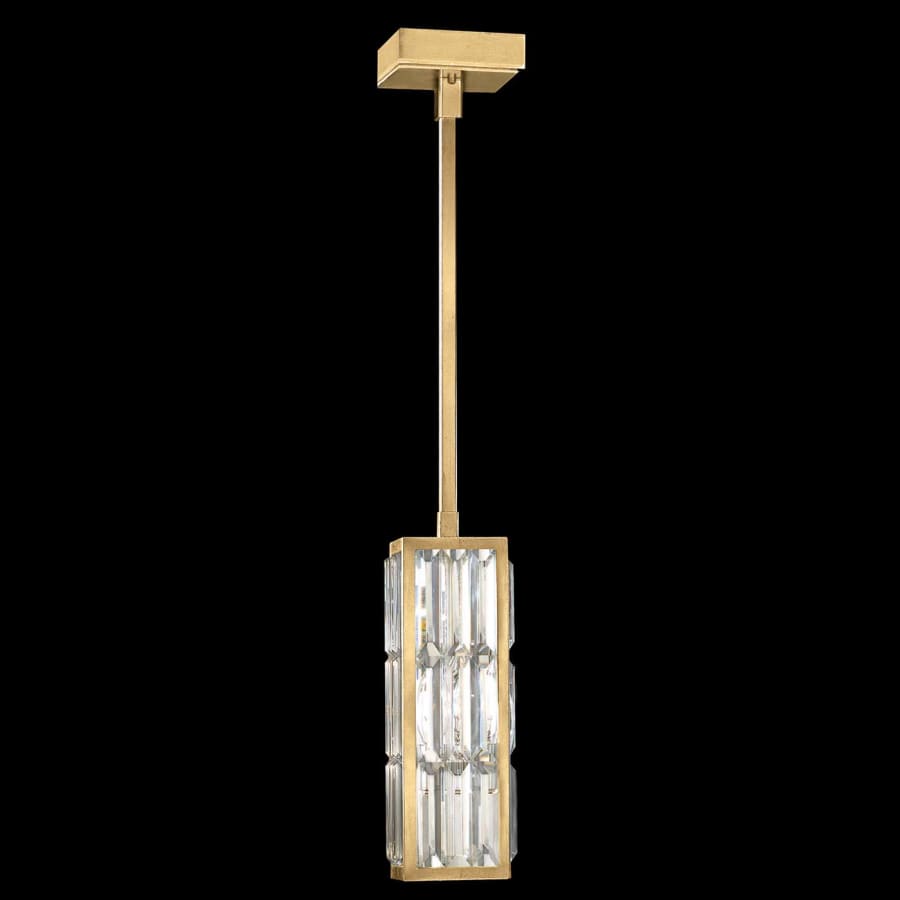 Fine Art Handcrafted Lighting Crystal Enchantment Single Light 5" Wide Crystal Mini Pendant