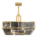 Fine Art Handcrafted Lighting Crystal Enchantment 4 Light 18" High Crystal Chandelier