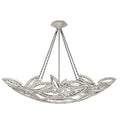 Fine Art Handcrafted Lighting Marquise 7 Light Foyer Pendant with Faceted Crystal Shade