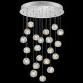Fine Art Handcrafted Lighting Natural Inspirations 22 Light 24" Wide LED Crystal Multi Light Pendant