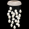 Fine Art Handcrafted Lighting Natural Inspirations 22 Light 24" Wide LED Crystal Multi Light Pendant