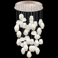 Fine Art Handcrafted Lighting Natural Inspirations 36 Light 34" Wide LED Crystal Multi Light Pendant