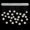 Fine Art Handcrafted Lighting Natural Inspirations 28 Light 54" Wide LED Crystal Multi Light Pendant