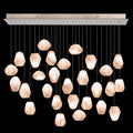 Fine Art Handcrafted Lighting Natural Inspirations 28 Light 54" Wide LED Crystal Multi Light Pendant