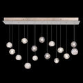 Fine Art Handcrafted Lighting Natural Inspirations 15 Light 48" Wide LED Crystal Multi Light Pendant