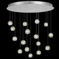 Fine Art Handcrafted Lighting Natural Inspirations 16 Light 32" Wide LED Crystal Multi Light Pendant