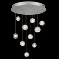 Fine Art Handcrafted Lighting Natural Inspirations 10 Light 22" Wide LED Crystal Multi Light Pendant