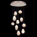 Fine Art Handcrafted Lighting Natural Inspirations 10 Light 22" Wide LED Crystal Multi Light Pendant