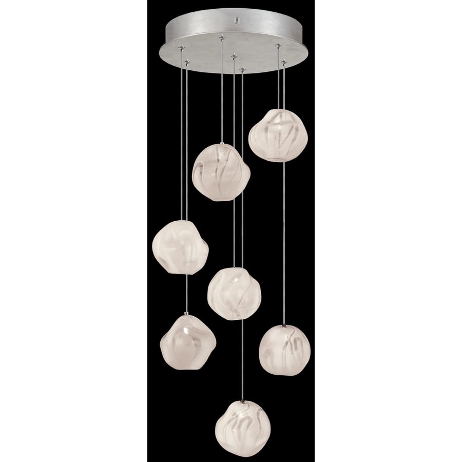 Fine Art Handcrafted Lighting Vesta 7 Light 14" Wide LED Abstract Multi Light Pendant