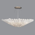 Fine Art Handcrafted Lighting Diamantina 12 Light Foyer Pendant with Quartz Shades