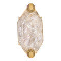 Fine Art Handcrafted Lighting LED Wall Sconce in Gold Leaf Finish from the Allison Paladino Collection