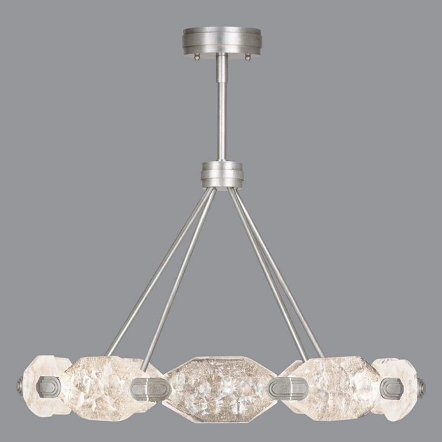 Fine Art Handcrafted Lighting Allison Paladino 20 Light LED Foyer Pendant with Quartz Shades