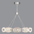 Fine Art Handcrafted Lighting Allison Paladino 20 Light LED Foyer Pendant with Quartz Shades