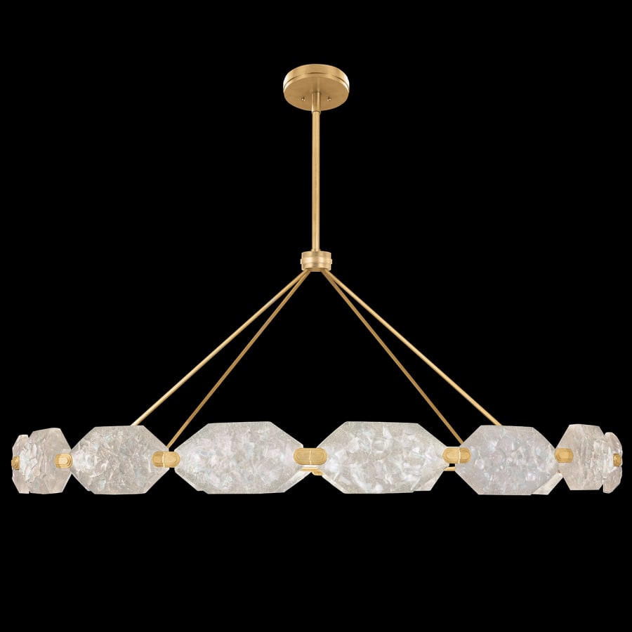 Fine Art Handcrafted Lighting Allison Paladino 16 Light 74" Wide Integrated LED Crystal Chandelier