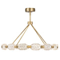 Fine Art Handcrafted Lighting Allison Paladino 32 Light LED Foyer Pendant with Quartz Shades