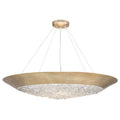 Fine Art Handcrafted Lighting Arctic Halo 3 Light 4-1/2" High Crystal Chandelier
