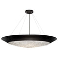 Fine Art Handcrafted Lighting Arctic Halo 3 Light 4-1/2" High Crystal Chandelier