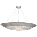 Fine Art Handcrafted Lighting Arctic Halo 3 Light 4-1/2" High Crystal Chandelier
