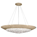 Fine Art Handcrafted Lighting Arctic Halo 3 Light 44" Wide Crystal Pendant