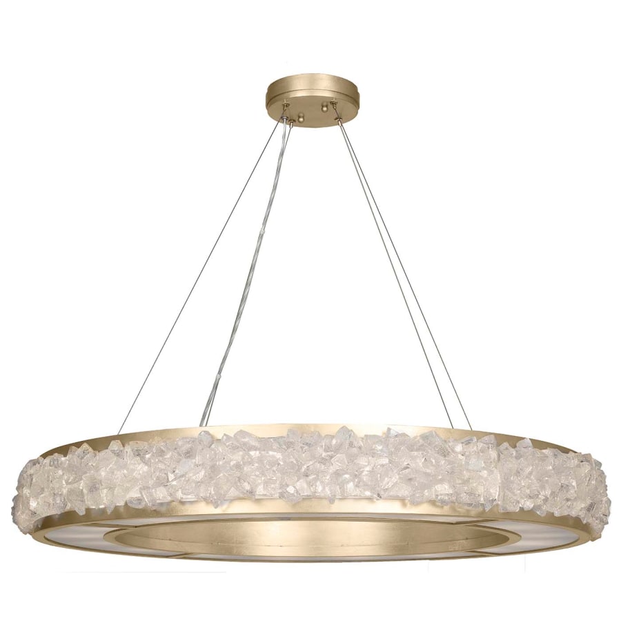 Fine Art Handcrafted Lighting Arctic Halo 16 Light 5" High Crystal Chandelier