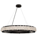 Fine Art Handcrafted Lighting Arctic Halo 16 Light 5" High Crystal Chandelier