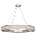 Fine Art Handcrafted Lighting Arctic Halo 16 Light 5" High Crystal Chandelier