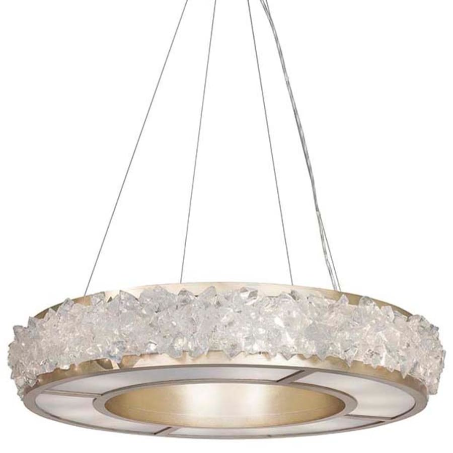 Fine Art Handcrafted Lighting Arctic Halo 12 Light 5" High Crystal Chandelier