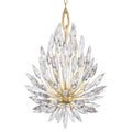 Fine Art Handcrafted Lighting Lily Buds 3 Light 19" Wide Crystal Pendant