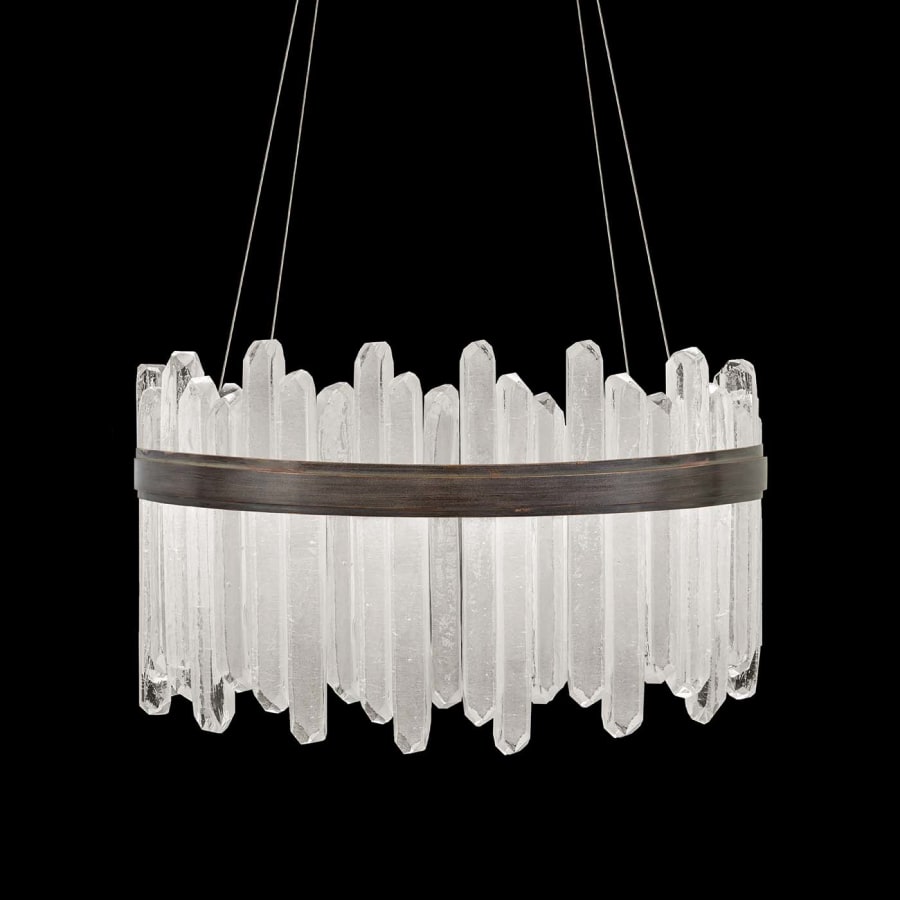 Fine Art Handcrafted Lighting Lior 2 Light 30-1/2" Wide Integrated LED Chandelier