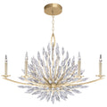 Fine Art Handcrafted Lighting Lily Buds 6 Light 48" Wide Crystal Chandelier