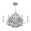 Fine Art Handcrafted Lighting Lily Buds 6 Light 48" Wide Crystal Chandelier