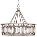 Fine Art Handcrafted Lighting Westminster 8 Light 27-3/4" High Crystal Chandelier