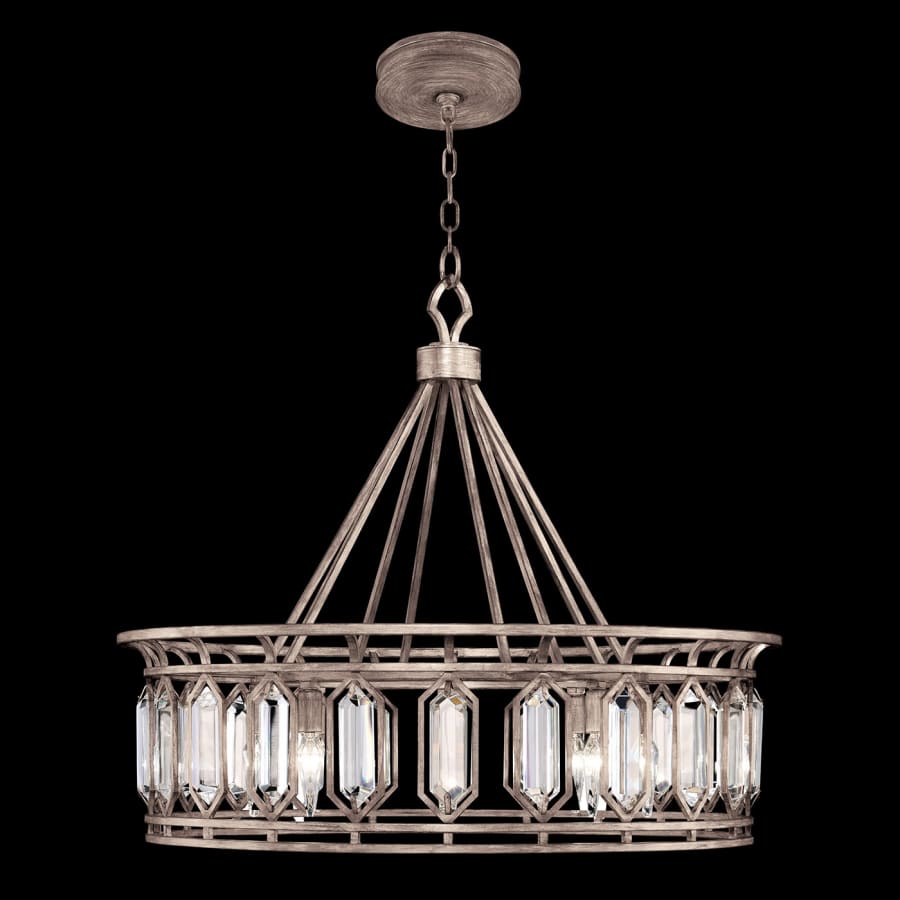 Fine Art Handcrafted Lighting Westminster 8 Light 27-3/4" High Crystal Chandelier