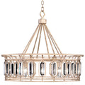 Fine Art Handcrafted Lighting Westminster 8 Light 27-3/4" High Crystal Chandelier