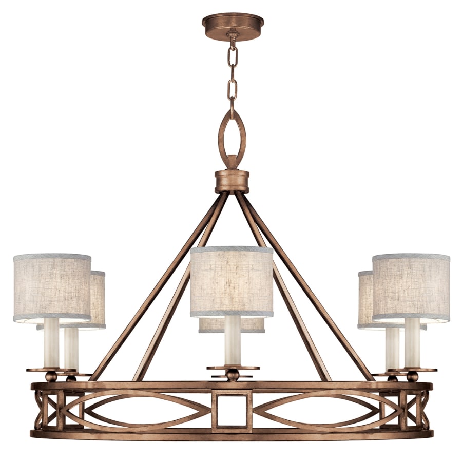Fine Art Handcrafted Lighting Cienfuegos 6 Light 40" Wide Ring Chandelier