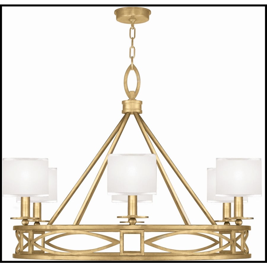 Fine Art Handcrafted Lighting Cienfuegos 6 Light 40" Wide Ring Chandelier