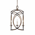Fine Art Handcrafted Lighting Cienfuegos 4 Light 19-1/2" Wide Taper Candle Pendant