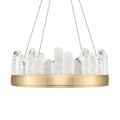 Fine Art Handcrafted Lighting Lior 7" High Integrated LED Crystal Chandelier