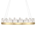 Fine Art Handcrafted Lighting Lior 7" High Integrated LED Crystal Chandelier