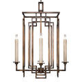 Fine Art Handcrafted Lighting Cienfuegos 4 Light 22" Wide Taper Candle Chandelier