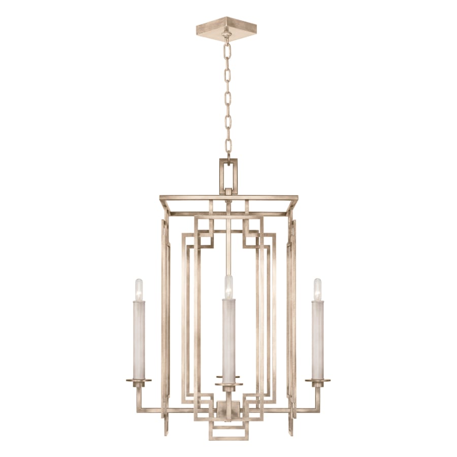 Fine Art Handcrafted Lighting Cienfuegos 4 Light 22" Wide Taper Candle Chandelier
