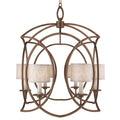 Fine Art Handcrafted Lighting Cienfuegos 6 Light 30-1/2" Wide Chandelier with Fabric Shades