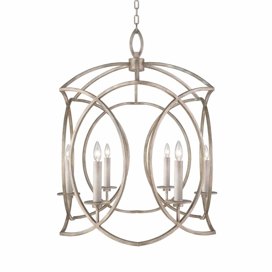 Fine Art Handcrafted Lighting Cienfuegos 6 Light 28-1/2" Wide Taper Candle Chandelier