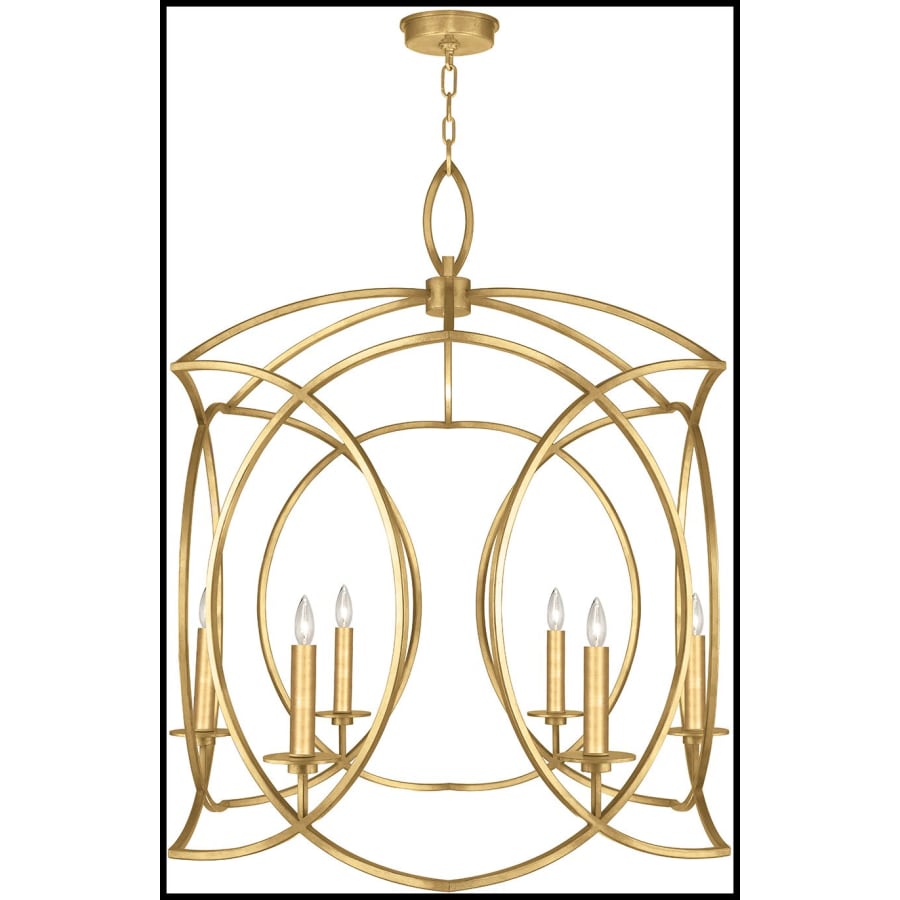 Fine Art Handcrafted Lighting Cienfuegos 6 Light 29" Wide Candle Style Chandelier