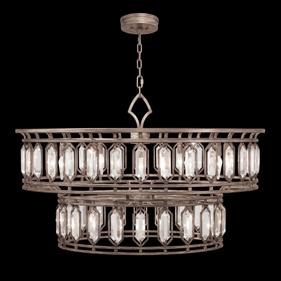 Fine Art Handcrafted Lighting Westminster 20 Light 42" Wide Crystal Drum Chandelier