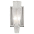 Fine Art Handcrafted Lighting Crownstone Single Light 15" Tall Wall Sconce with Metal Mesh Shade